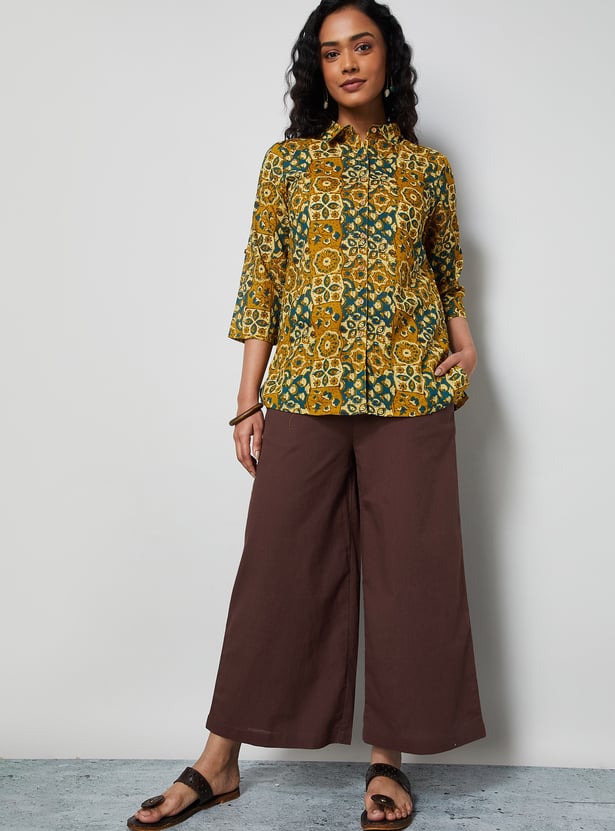 MELANGE Solid Palazzos