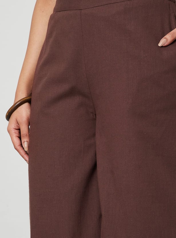 MELANGE Solid Palazzos