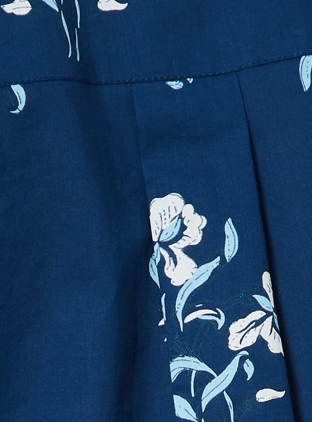 COLOUR ME Floral Print Shirt Style Tunic