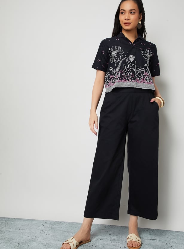 COLOUR ME Floral Print Shirt