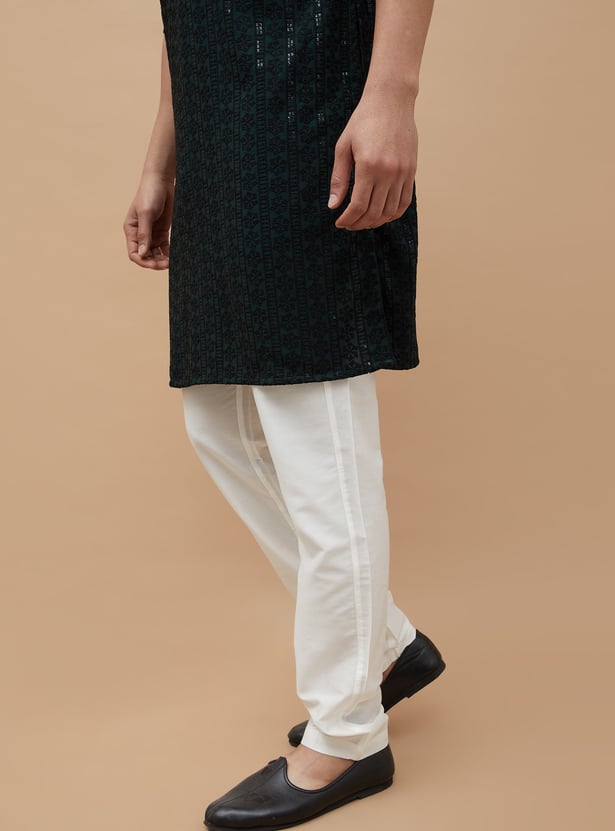 MELANGE Solid Ethnic Pyjamas