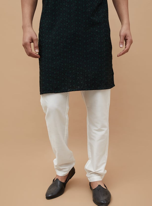 MELANGE Solid Ethnic Pyjamas