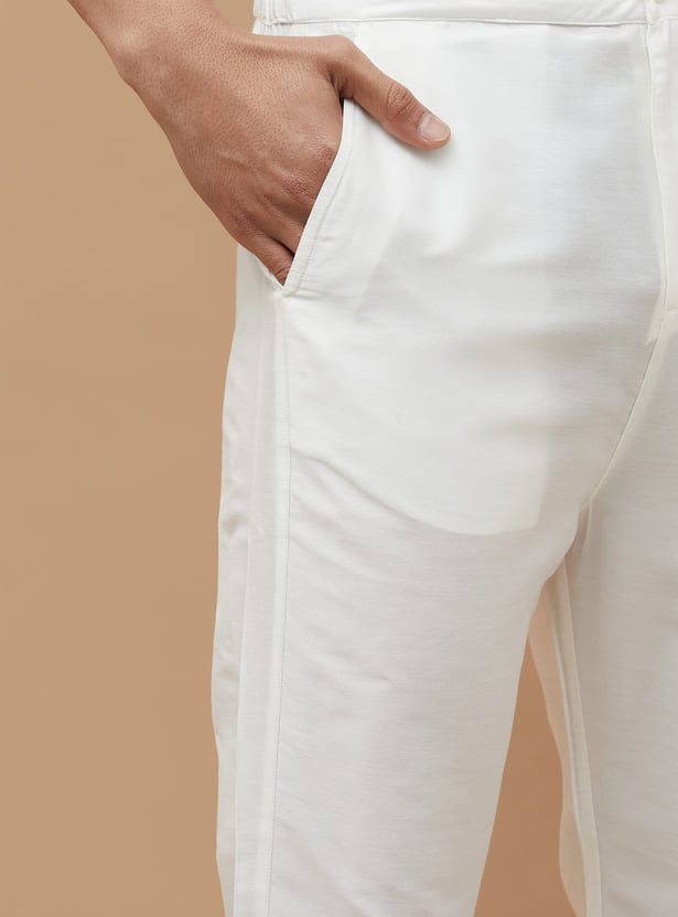 MELANGE Solid Ethnic Pyjamas