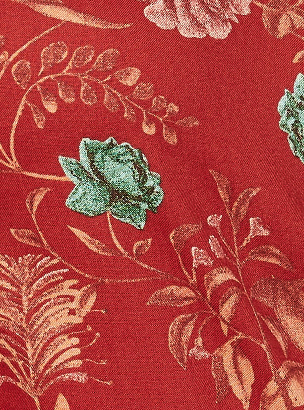 W Floral Print Straight Kurta