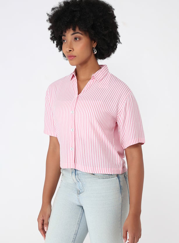 KRAUS Striped Slim Fit Shirt