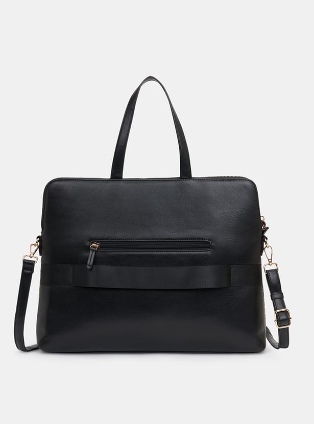 CAPRESE Embossed Laptop Bag