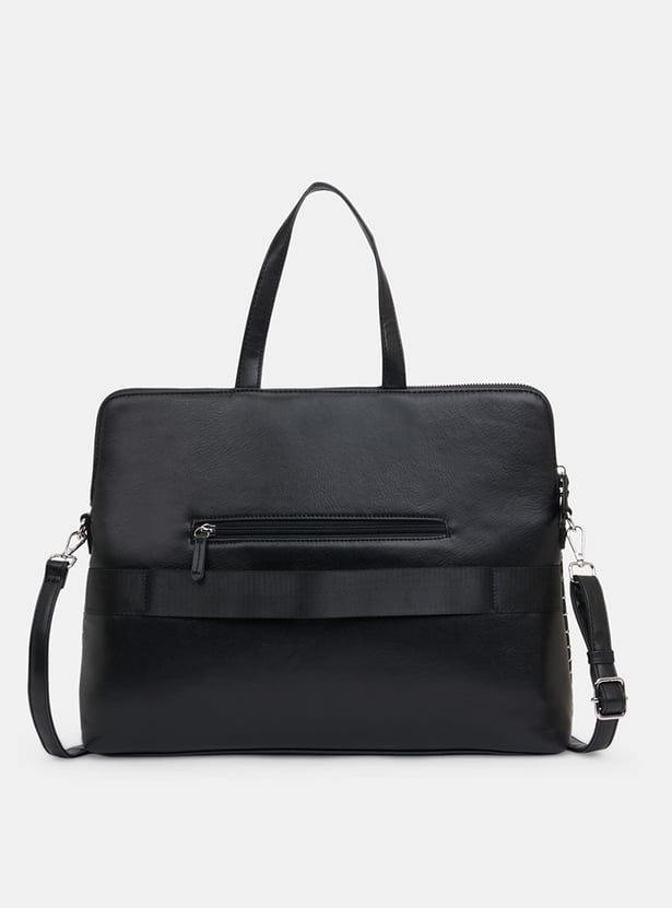 CAPRESE Embossed Laptop Bag