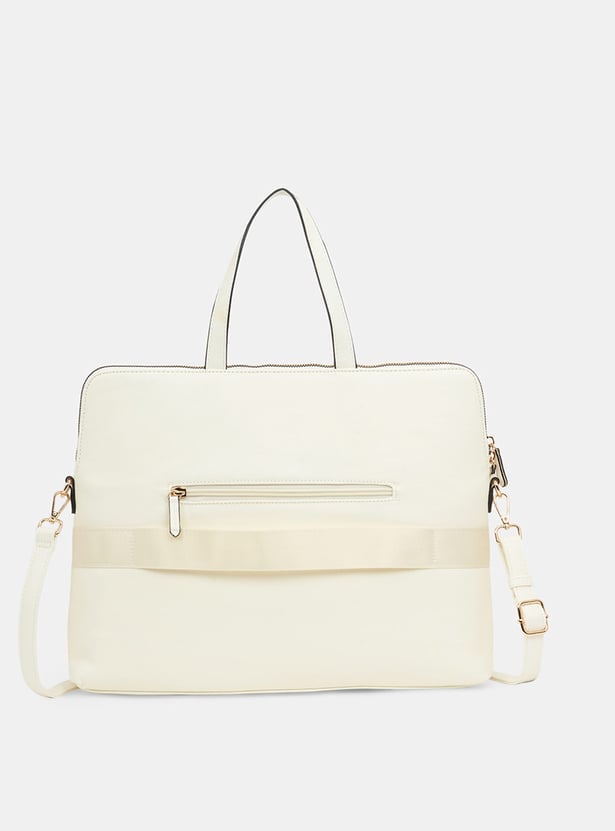 CAPRESE Embossed Laptop Bag