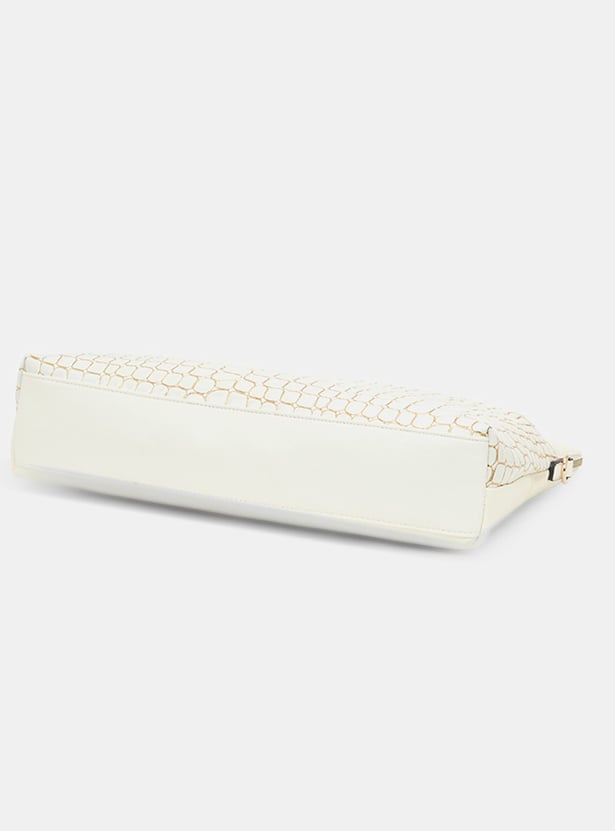 CAPRESE Embossed Laptop Bag