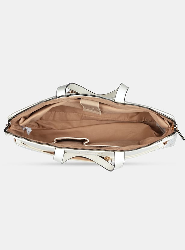 CAPRESE Embossed Laptop Bag
