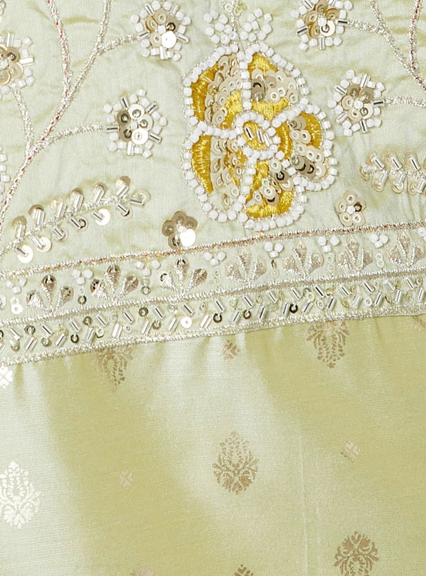 MELANGE Embroidered Straight Kurta
