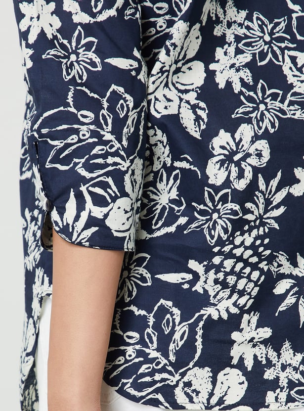 COLOUR ME Floral Print Shirt