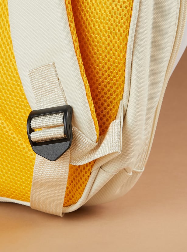 GINGER Space Theme Printed Backpack with LED Lights