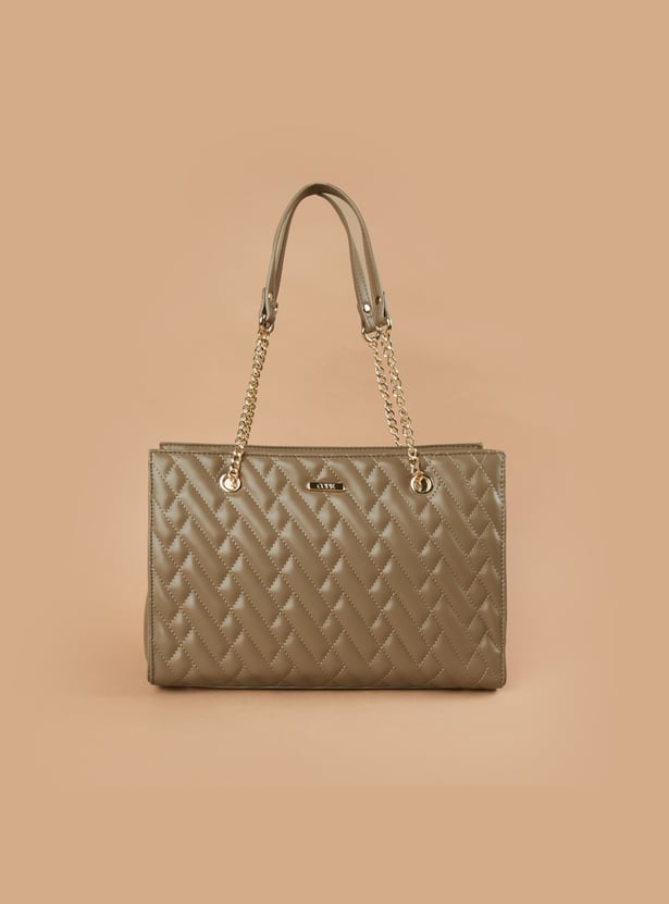 CODE Quilted Shoulder Bag
