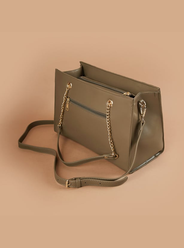 CODE Quilted Shoulder Bag