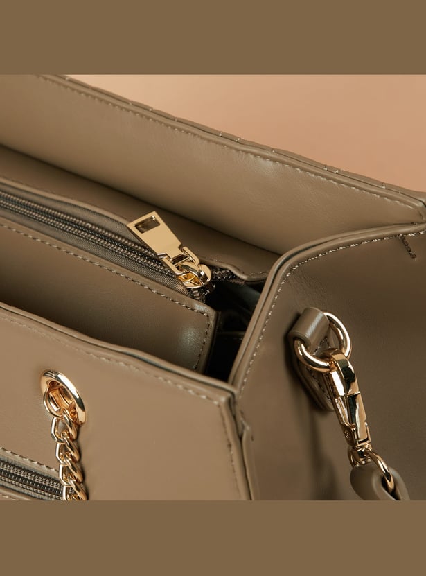 CODE Quilted Shoulder Bag