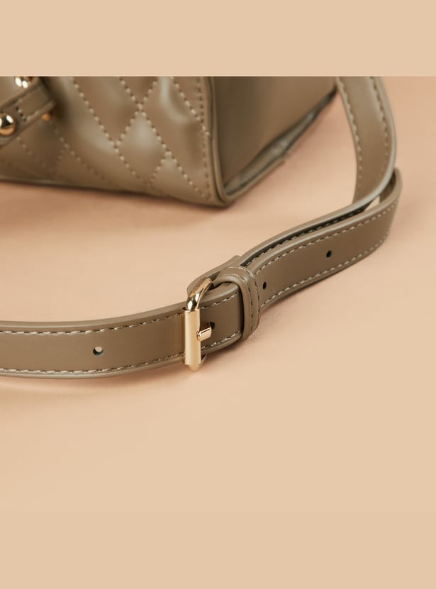 CODE Quilted Shoulder Bag