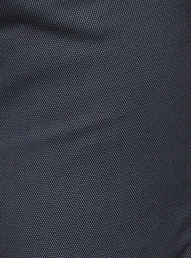 LP SPORT Solid Slim Tapered Trousers