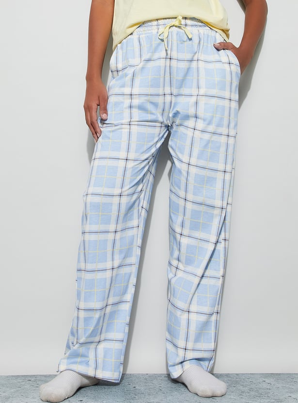 GINGER Checked Night Suit