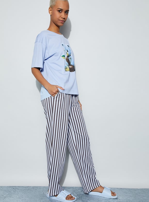 GINGER Printed Night Suit