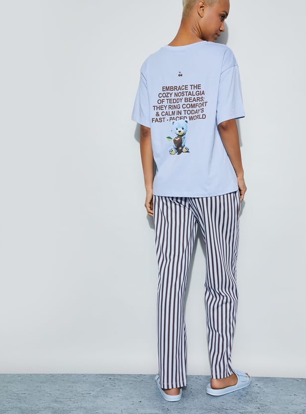 GINGER Printed Night Suit