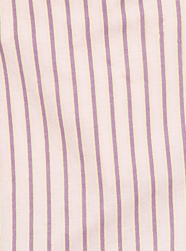 GINGER Striped Lounge Shorts