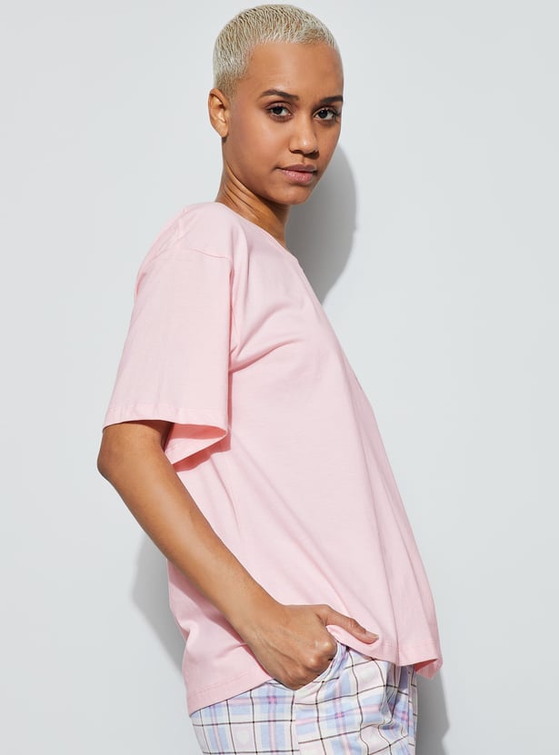 GINGER Back Print Lounge T-shirt