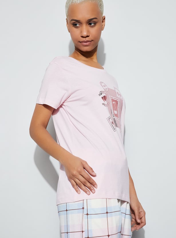 GINGER Graphic Print T-shirt