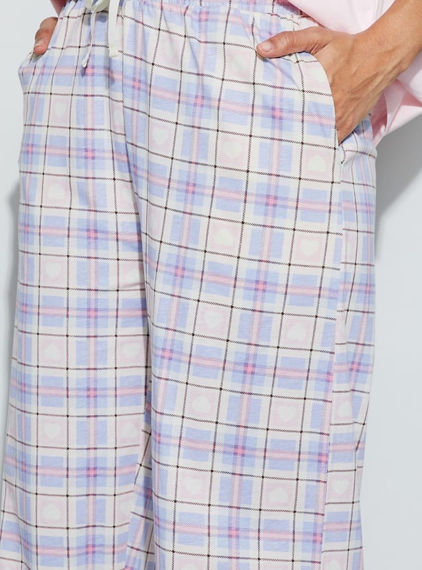 GINGER Checked Pyjama