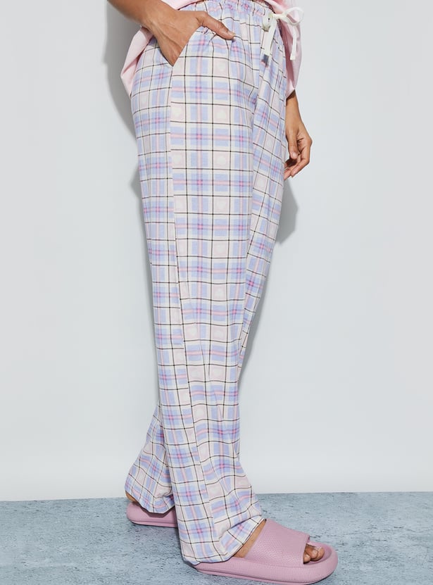 GINGER Checked Pyjama