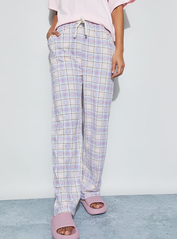 GINGER Checked Pyjama
