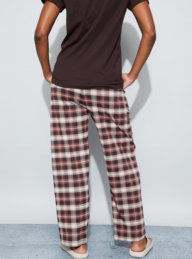 GINGER Checked Pyjamas