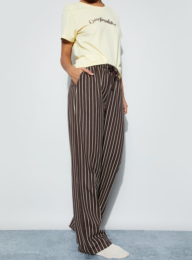 GINGER Striped Pyjama