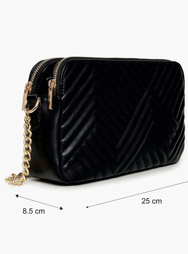FASTRACK Quilted Sling Bag