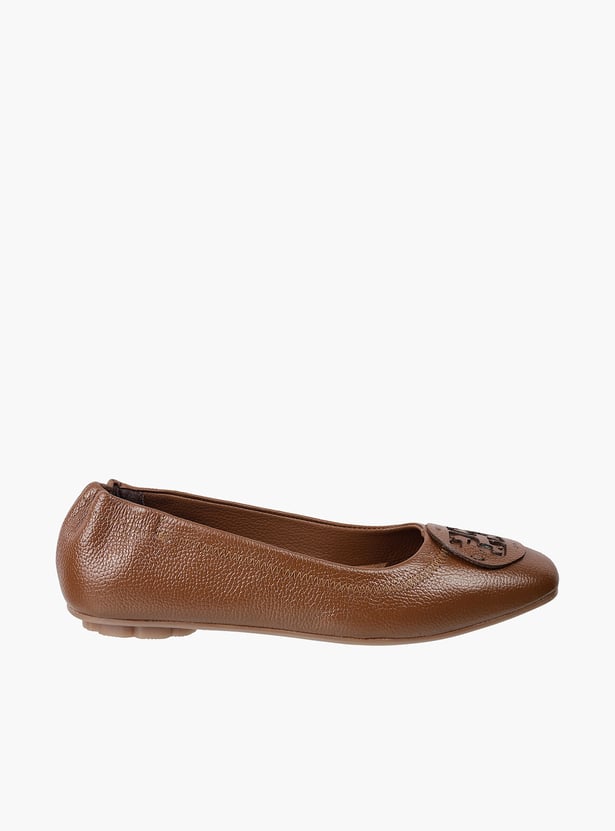 CATWALK Solid Round Toe Ballerinas