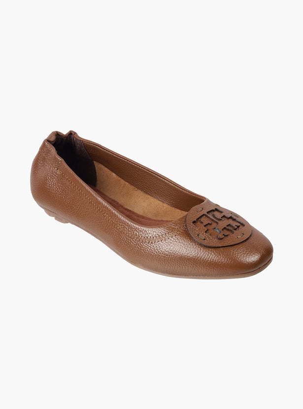 CATWALK Solid Round Toe Ballerinas