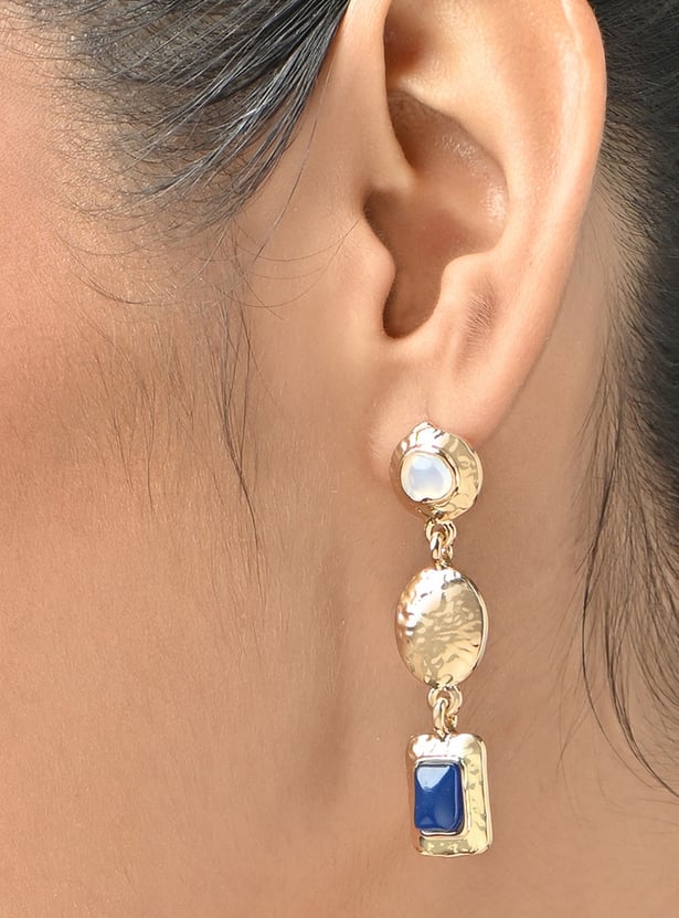 TONIQ Embellished Dangler Earrings