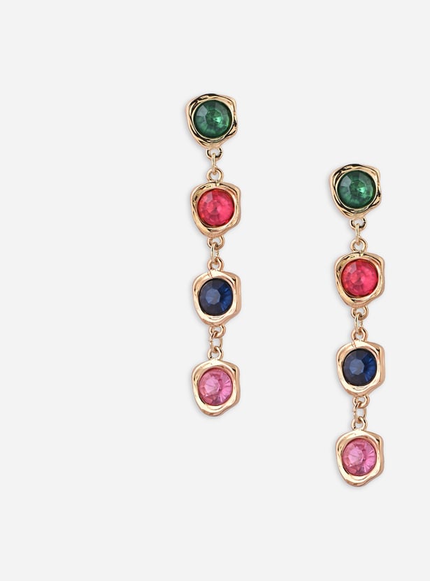 TONIQ Multi-Stone Drop Earrings