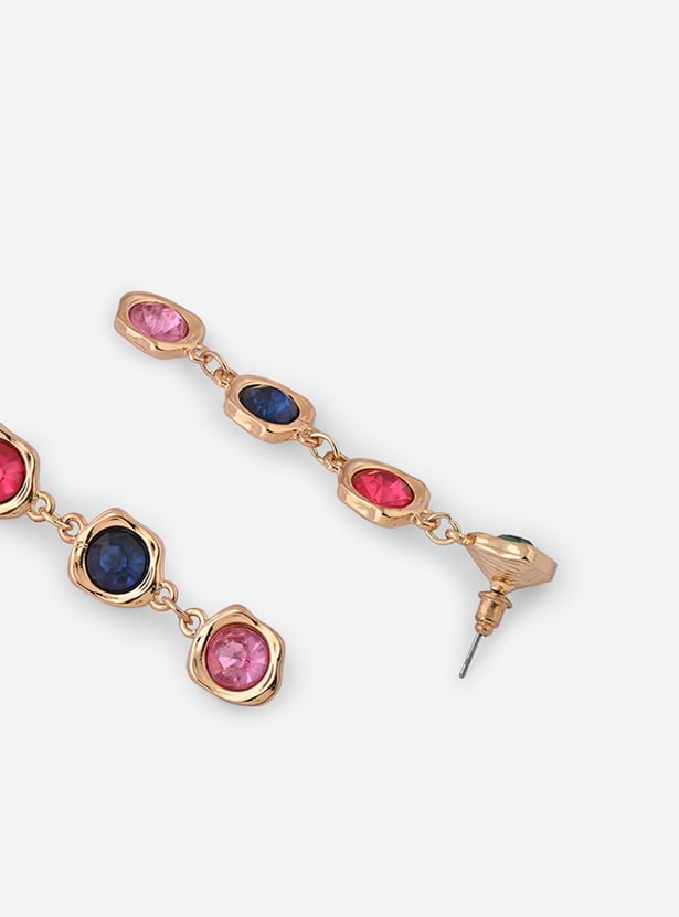 TONIQ Multi-Stone Drop Earrings