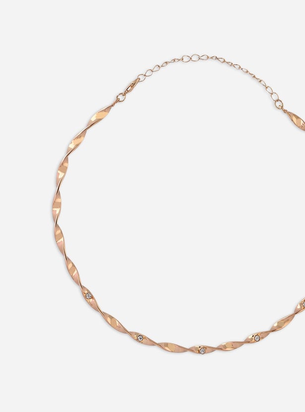 TONIQ Embellished Cuff Necklace