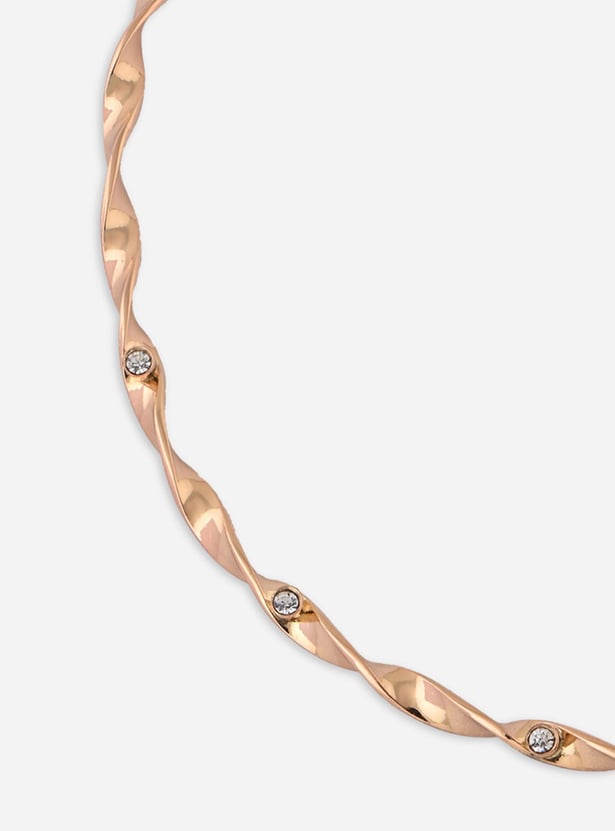 TONIQ Embellished Cuff Necklace