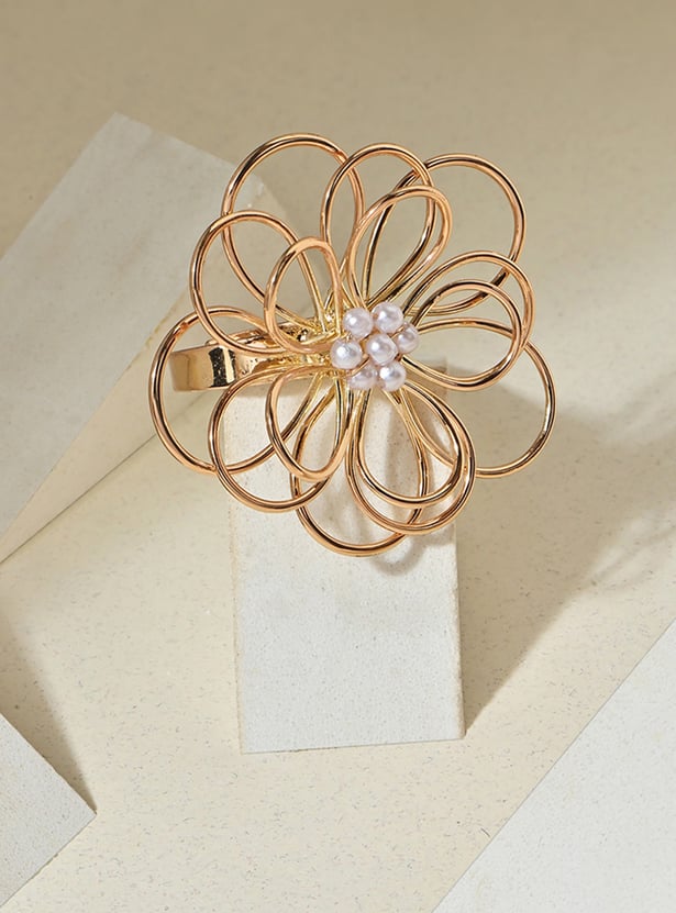 TONIQ Embellished Finger Ring