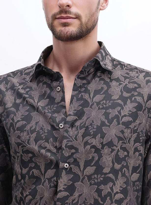 Buy RARE RABBIT Printed Regular Fit Shirt from Rare Rabbit at just INR ...