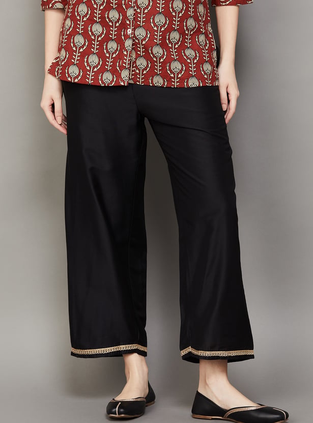 BIBA Solid Palazzos