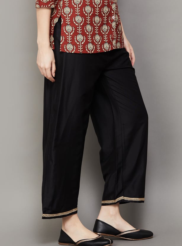 BIBA Solid Palazzos