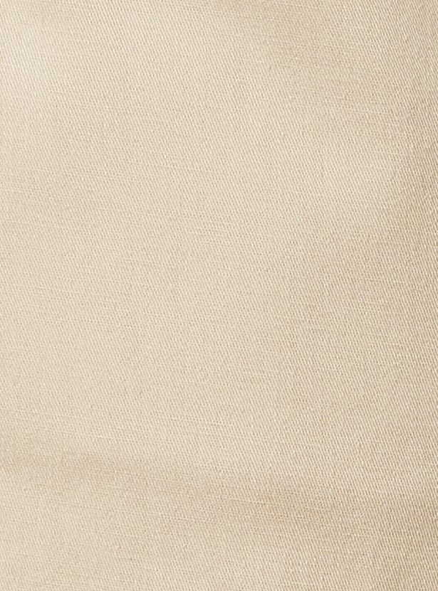 COLOUR ME Solid Paperbag Waist Wide Leg Trousers