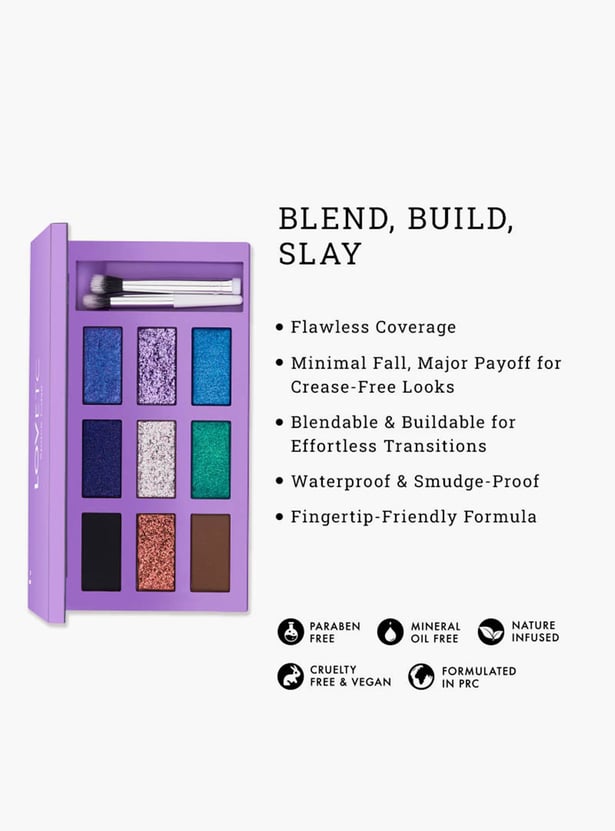 LOVETC Pop, Passion, Etc Eye Shadow Palette - Space Case - 9g