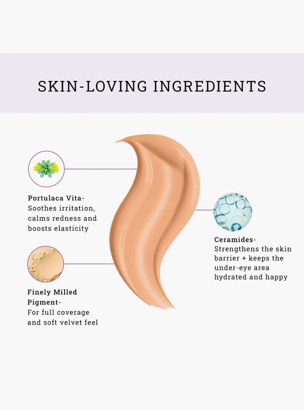 LOVETC Flawless, Flex, Etc Creamy Comfort Corrector - Medium Peach - 5.5gm