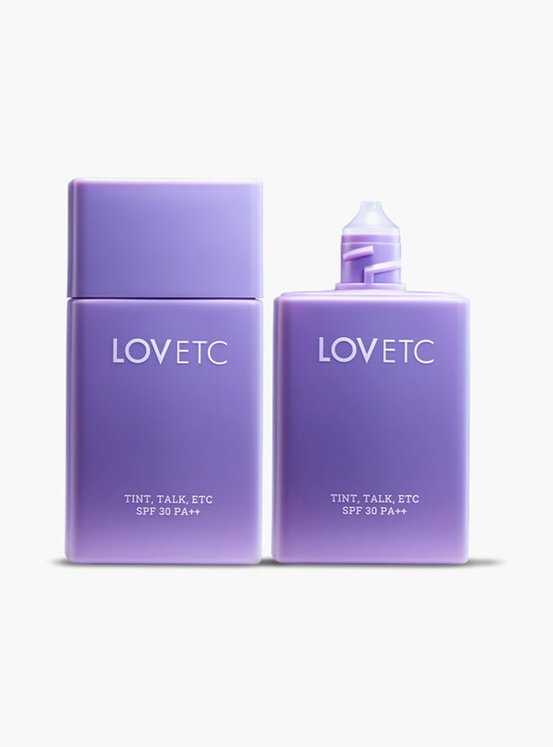LOVETC Tint, Talk, Etc Radiant Glow SPF 30 Tint Foundation - Light Medium - 30ml