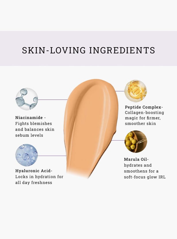 LOVETC Tint, Talk, Etc Radiant Glow SPF 30 Tint Foundation - Light Medium - 30ml